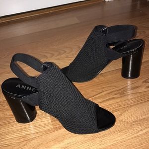 Black Block heels